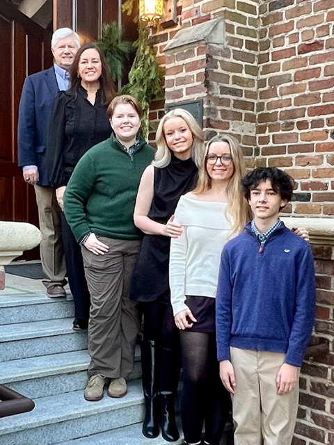 Van Hilleary and family